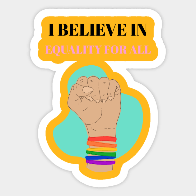 Equality for all Sticker by Celebrate your pride